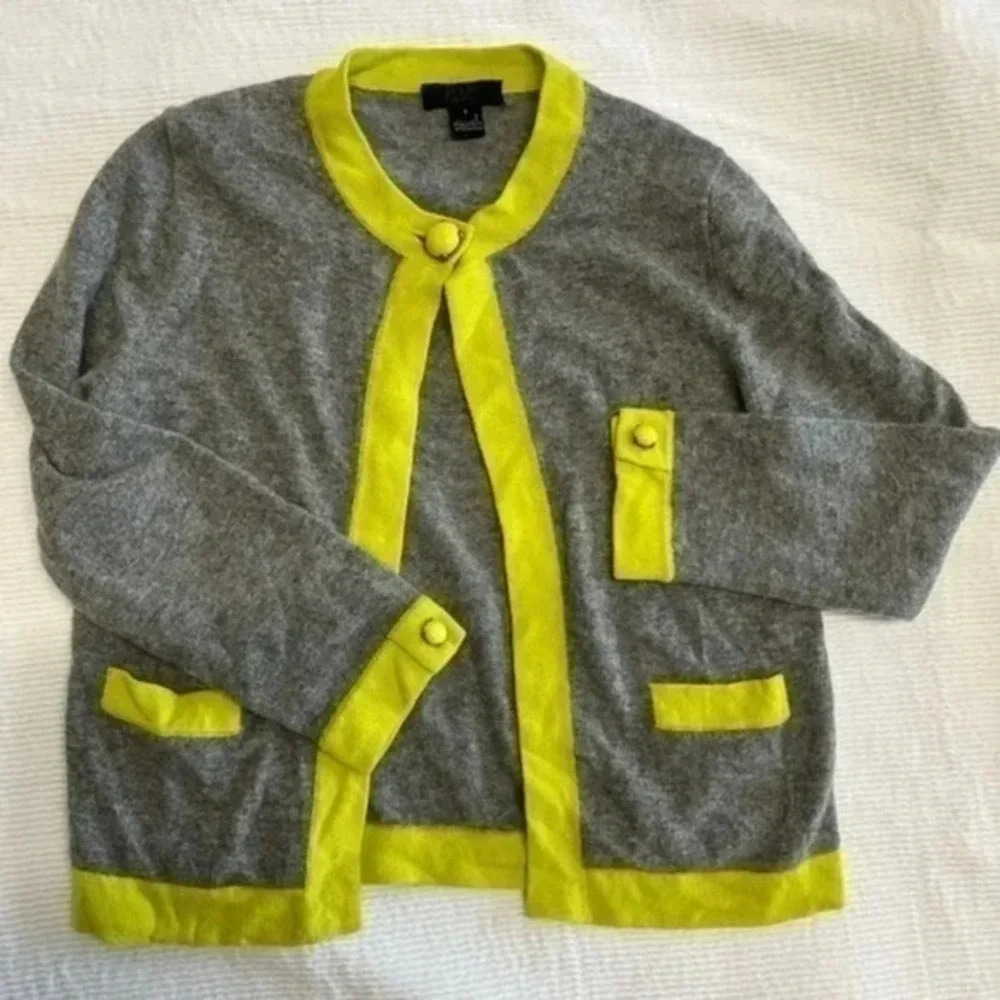 J.Crew collection cashmere cardigan sweater. Size S